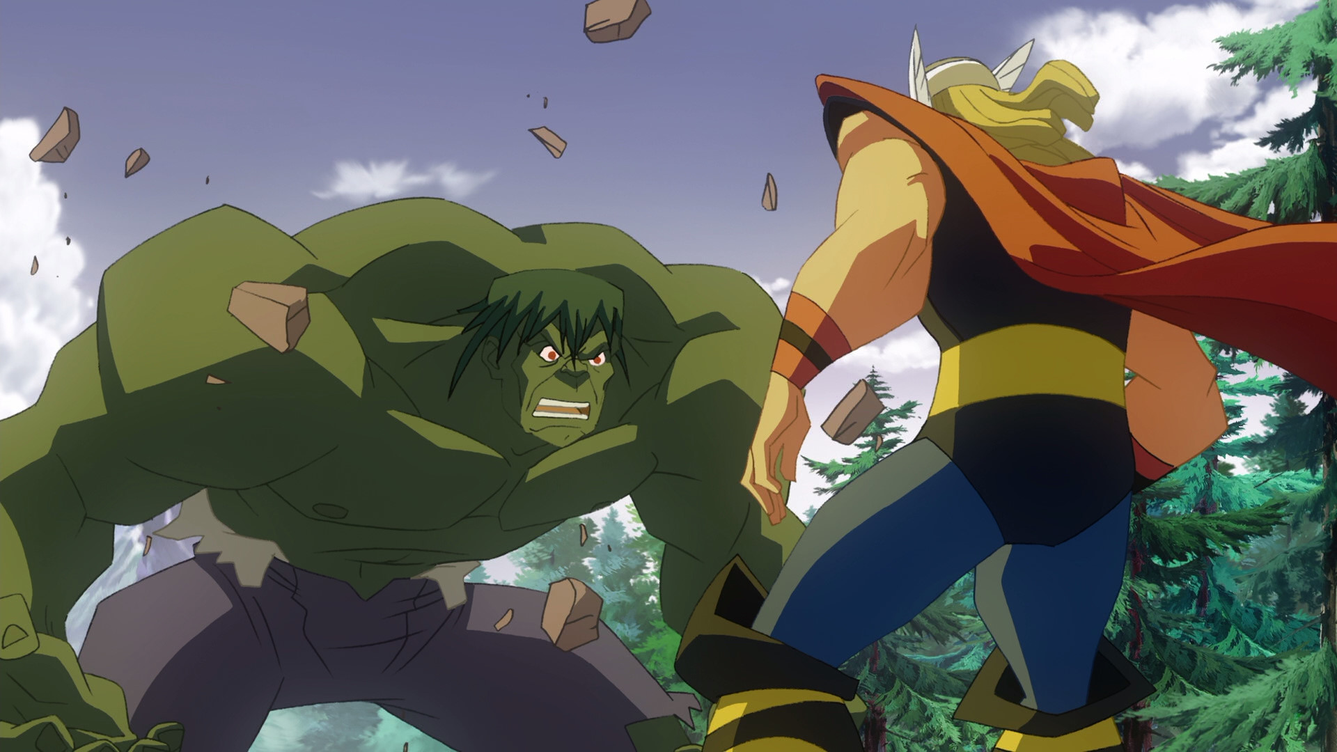 Hulk vs. Thor / Hulk vs. Wolverine - Blu-ray